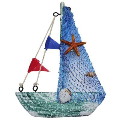 Ψαρόβαρκα Ξύλινη 15x11cm Homie 322034