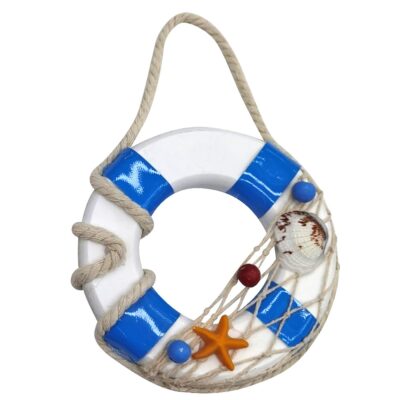 Σωσίβιο Ξύλινο Κρεμαστό με Σκοινί 12cm Homie 322035