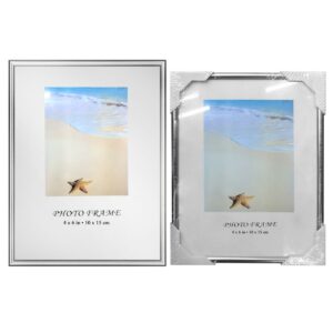 12-2028.jpg Κορνίζα Αλουμινίου Ασημί 10x15cm Homie 322048