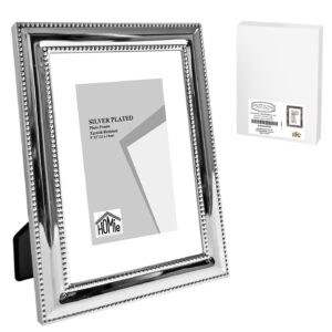 Κορνίζα Επάργυρη με Διπλό Κέντημα 13x18cm Homie 322077