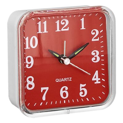 Ρολόι Ξυπνητήρι Τετράγωνο 9cm Homie 32486