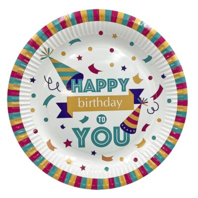 Πιάτα Πάρτυ πακ=10τεμ φ23 ø23cm Homie 3721