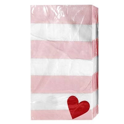 Χαρτοπετσέτες Βαλεντίνου πακ=32τεμ 40x33cm Homie 3783