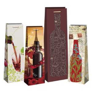 Τσάντα Δώρου Χάρτινη Κλασσική Ποτών (35cm) 35x11x8cm JustNote 39196