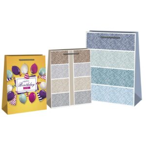 Τσάντα Δώρου Χάρτινη Κλασσική (23cm) 23x17x8cm JustNote 39246