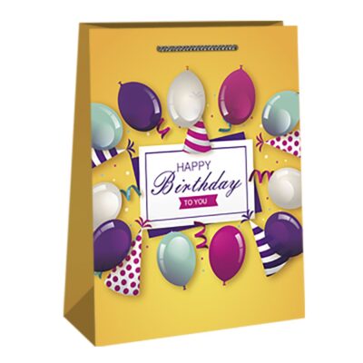 Τσάντα Δώρου Χάρτινη Κλασσική (23cm) 23x17x8cm JustNote 39246