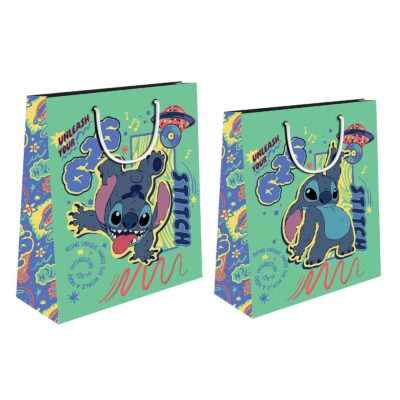 Τσάντα Δώρου Χάρτινη Lilo & Stitch (23cm) 23x18x11cm Stitch 000564060