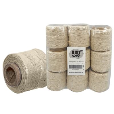 Σπάγγος Βαμβακερός 50g ~60m JustNote 39103