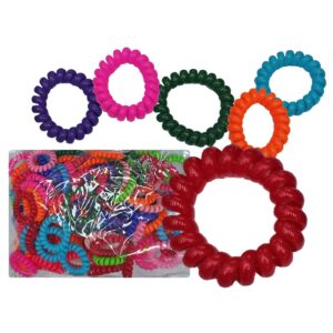 Λαστιχάκι Μαλλιών Σπιράλ Χρώματα ø4,5cm 4teen4ty 401066