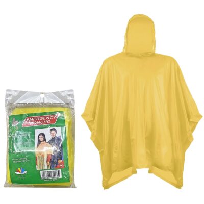 Αδιάβροχο Πόντσο Μιας Χρήσης 120cm (~40gr Μεικτό) 4teen4ty 401329