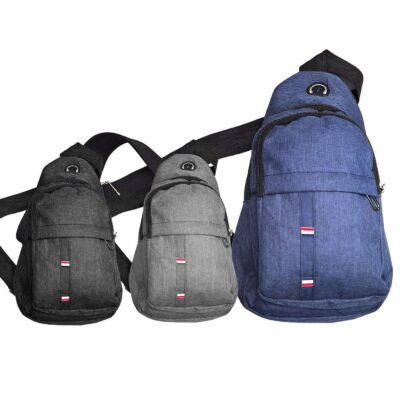 Τσαντάκι Ώμου Χιαστί 3 zip 30x16x10cm 4teen4ty 401406