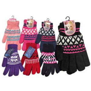 Γάντια με Σχέδιο Ρόμβους  4teen4ty 40223