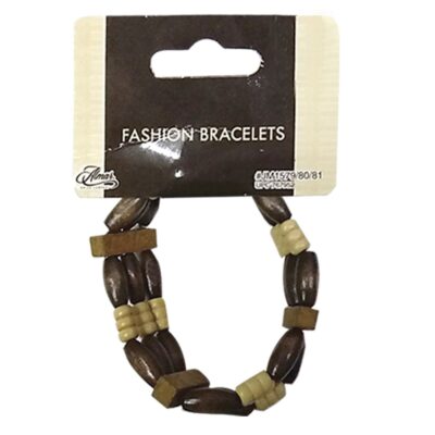 Βραχιόλι Ξύλινο 3 Σειρές  4teen4ty 40987