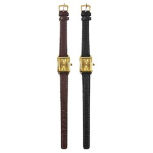 Ρολόι Χειρός Ορθογώνιο Χρυσό 19x21mm 4teen4ty 401006