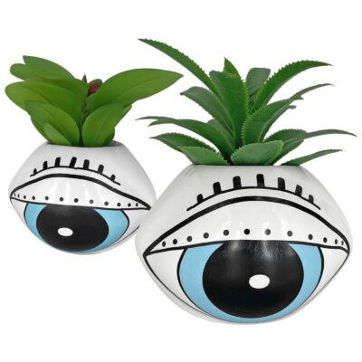 Γλάστρα Πορσελάνης Μάτι Μεγάλο 12x10cm Homie 423042