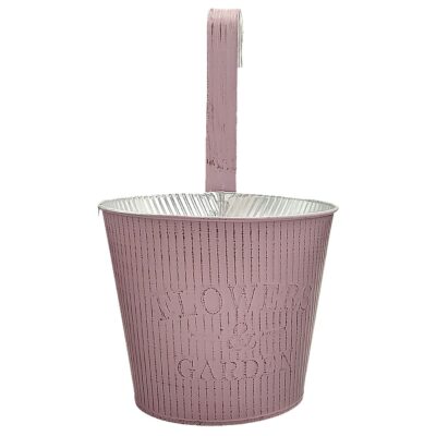 Γλαστράκι-Κασπώ Κρεμαστό Μεταλλικό Flowers & Garden Ø16x14xcm Homie 423090