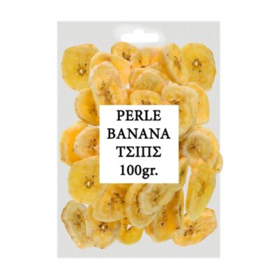 Μπανάνα Chips Σακ=100g  Perle