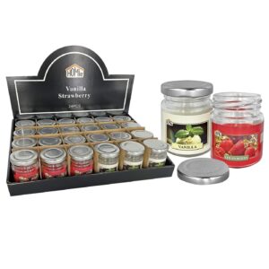 37-478.jpg Κερί Αρωματικό σε Βαζάκι με Καπάκι 6x5cm, 105g Gross, 30g net Homie 57498