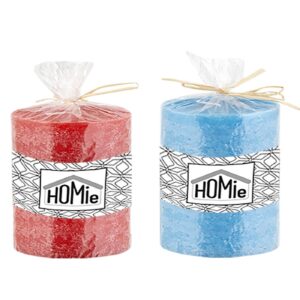 37-71.jpg Κερί Αρωματικό Κορμός φ9,5x10cm ø9,5x10cm Homie 5791