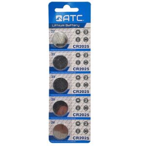 Μπαταρία Αλκαλική για Ρολόι atc Cr2025 * CR 2025 ATC