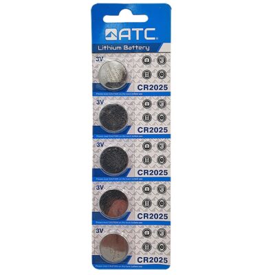 Μπαταρία Αλκαλική για Ρολόι atc Cr2025 * CR 2025 ATC