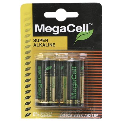 Μπαταρίες Αλκαλικές Μεσαία C *  MegaCell