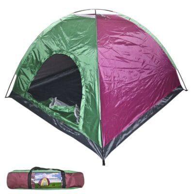 Σκηνή 3 Ατόμων 2πορτη 2x1,8x1,2m SummerTiempo 621144