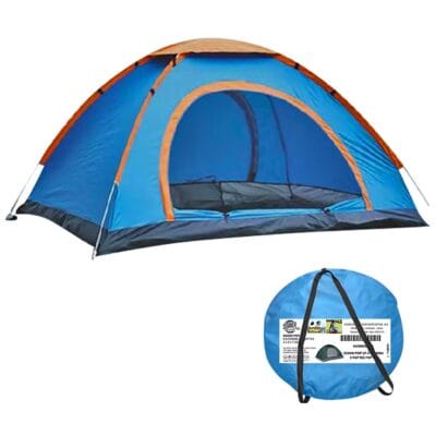 Σκηνή pop up 4 Ατόμων 2 Πόρτες 2x2x1,30m SummerTiempo 62700