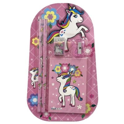 Σχολικό σετ με Μπλοκ Μονόκερος 23x14cm JustNote 702456