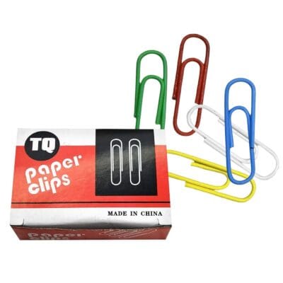 Συνδετήρες 100τεμ Χρωματιστοί 32mm 33mm JustNote 702665