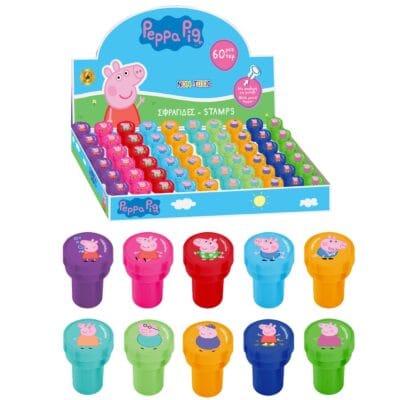 Σφραγίδα Peppa 10 Σχέδια  Peppa 000482696