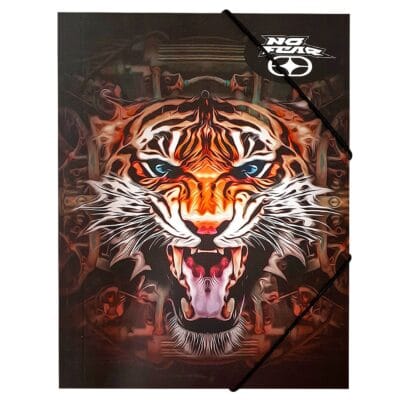 Ντοσιέ Λάστιχο α4 no Fear India Tiger A4 Gim