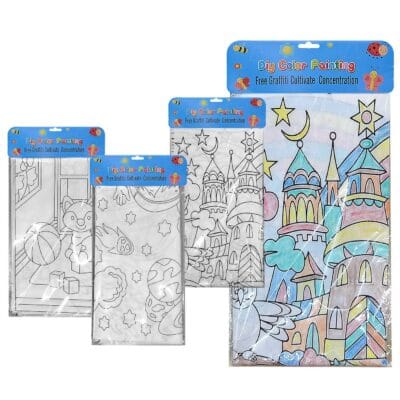 Αφίσα Χρωματισμού Υφασμάτινη 90x80cm JustNote 703220