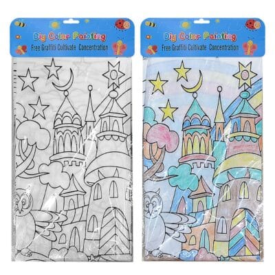 Αφίσα Χρωματισμού Υφασμάτινη 90x80cm JustNote 703220