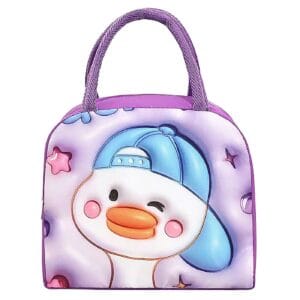 Ισοθερμικό Τσαντάκι Φαγητού Παπάκι (28)20x22x11cm JustNote 703233