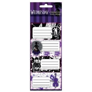 Ετικέτες Wednesday  σετ=5 Φύλλα 20 Ετικέτες  Wednesday 000503686