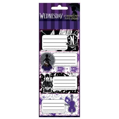 Ετικέτες Wednesday  σετ=5 Φύλλα 20 Ετικέτες  Wednesday 000503686