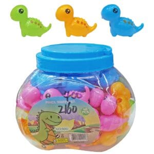 Ξύστρα Βαρελάκι Δεινόσαυρος 7x5,5cm JustNote 703377