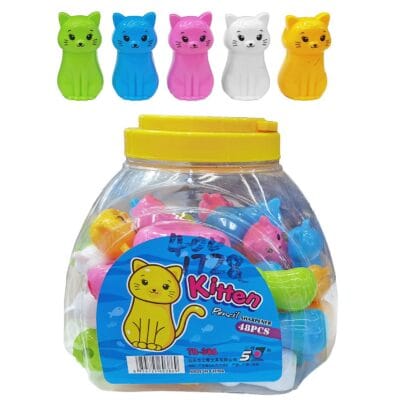 Ξύστρα Βαρελάκι Γατούλα 6,5x3cm JustNote 703379