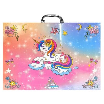 Σχολικό σετ=68τεμ Χρώματα Κουτί με Χερούλι 35x25cm JustNote 703453