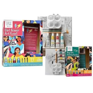 50-3449.jpg Γίνε Ζωγράφος Καμβάς σετ=11τεμ 24x29x6cm JustNote 703469