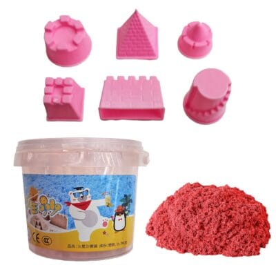 Έξυπνη Άμμος σε Κουβαδάκι με Καλούπια 500gr net JustNote 703554