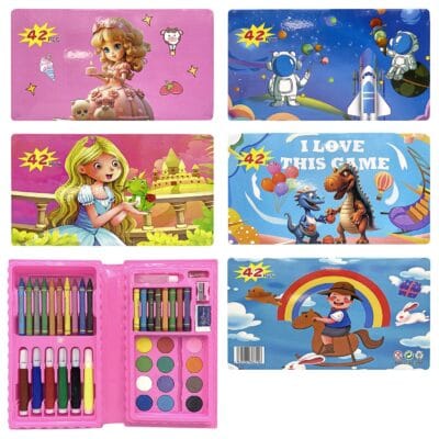 Σετ Ζωγραφικής σετ 42 τεμ 24x13x3cm JustNote 7061