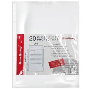 Αυτοκόλλητο Διαφανές cpp πακ=10τεμ 50x36cm, πάχος=0,08mm JustNote 70755