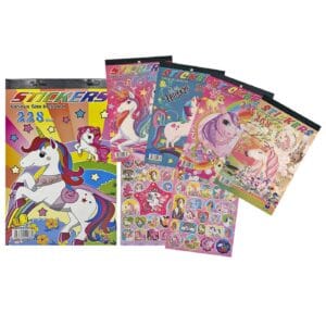 Άλμπουμ με Στίκερ Μονόκερος 24,5x14,5cm JustNote 26704