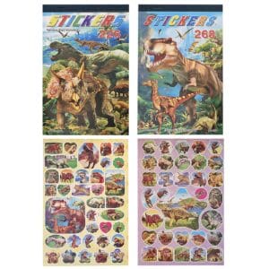 Άλμπουμ με Στίκερ Δεινόσαυρος 24,5x14,5cm JustNote 26705