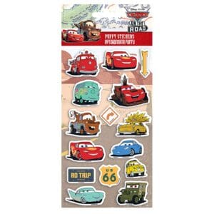 Αυτοκόλλητα Puffy Cars 22x10cm Disney 000562873