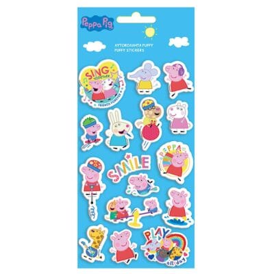 Αυτοκόλλητα Peppa pig 22x10cm Peppa 000482764