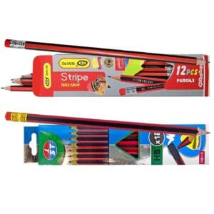 Μολύβι Ριγέ με Γόμα  JustNote 80131