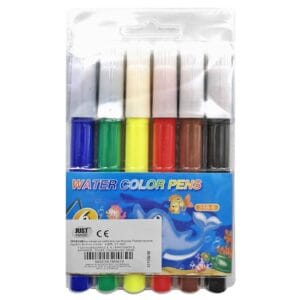 Μαρκαδόροι Jumbo 5,4mm σετ=6χρωματα  JustNote 80582